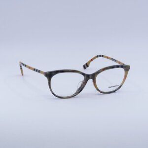Burberry BE2389F 4087 Eyeglasses Vintage Check 52mm Cat Eye Frame